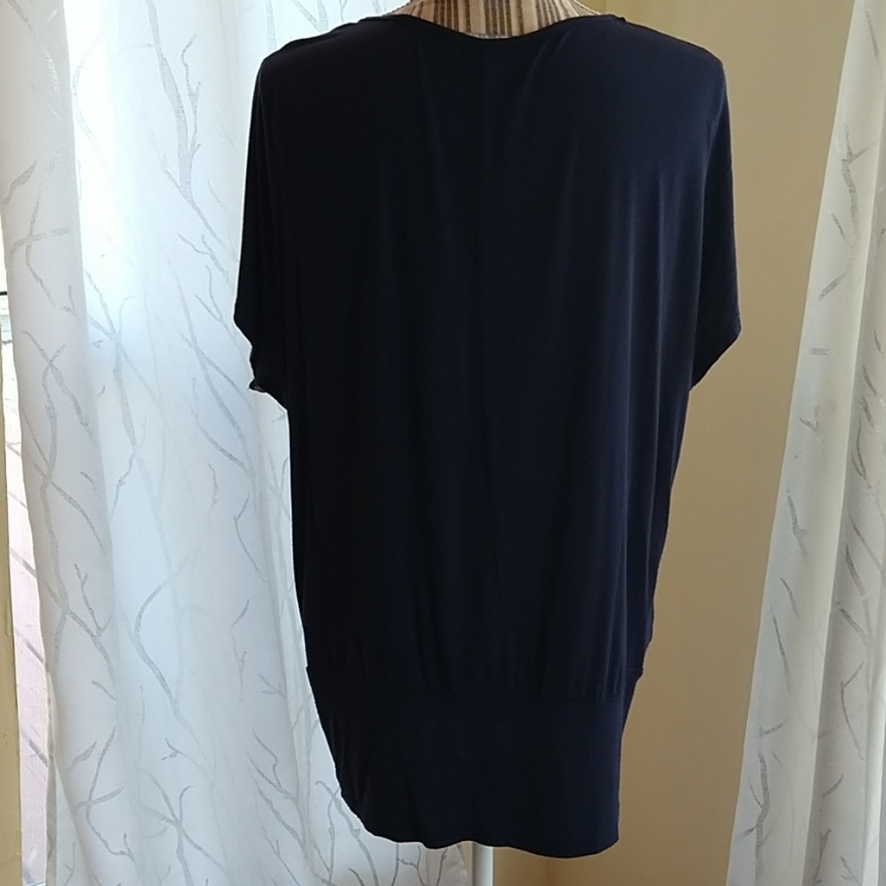 Bleu sz large navy blue with design - Picture 2 of 3